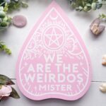 Valentine’s Day Decor | Ouija Board | The Craft | Painted wooden sign | Wiccan decor | Witch decor | ships next day